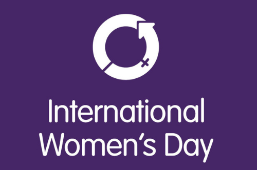 logo for International Women's Day