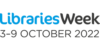 Logo for Libraries Week 2022