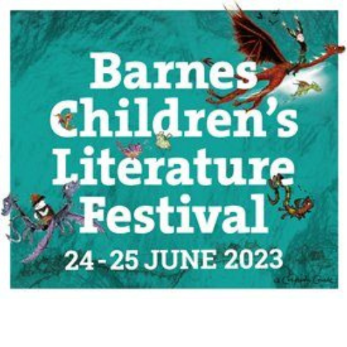 Barnes Children's literature Festival 2023 logo