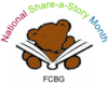 Logo for National Share a Story Month