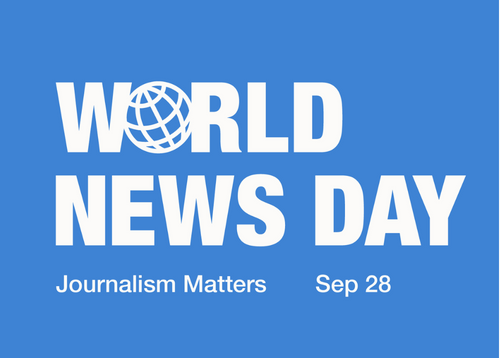 Logo for World News Day 2022