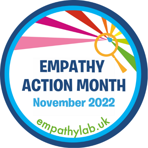 Logo for Empathy Action Month 2022