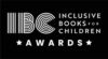 Logo for the Inclusive Books for Children Awards promoting diverse books for the home and classroom