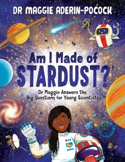 Cover shot of 'Am I Made of Stardust' winner of the Young People's Book Prize 2023