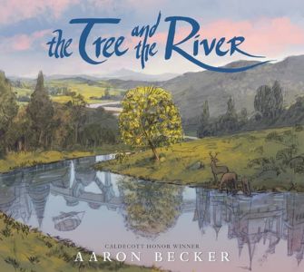 Cover shot of the winner of the 2024 Yoto Carnegie Medal for Illustration - The Tree and the River