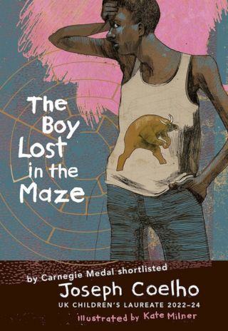 Cover shot of the 2024 Yoto Carnegie Medal for Writing - The Boy Lost in the Maze