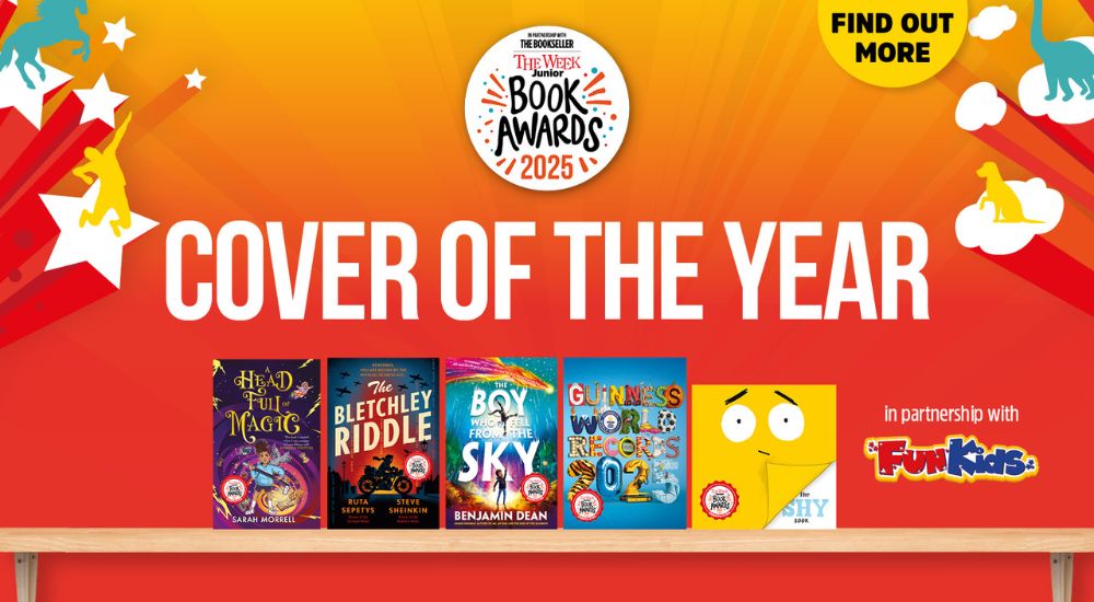 Cover shots of the 5 titles shortlisted for The Week Junior Book Awards - Cover of the Year category